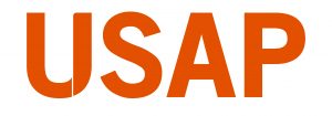 Logo siglas USAP naranja​ | Universidad de San Pedro Sula