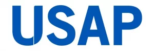 Logo siglas USAP azul​ | Universidad de San pedro Sula