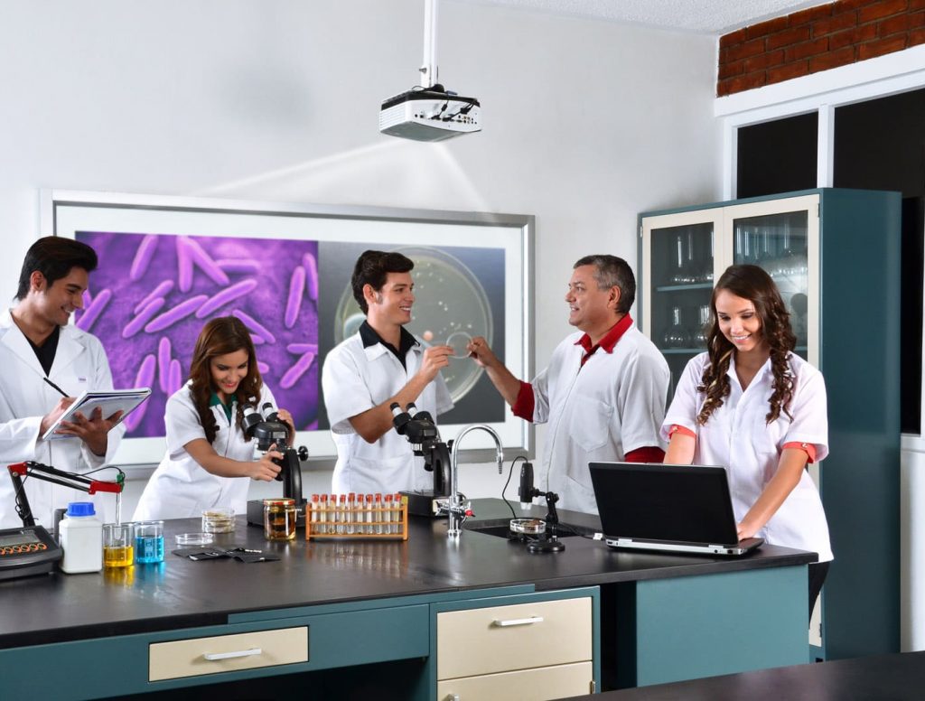 Estas son las instalaciones donde practican los estudiantes de USAP